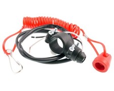 Killswitch interrupteur d'allumage rouge fermeur avec pince BENNUTTI avion voitu