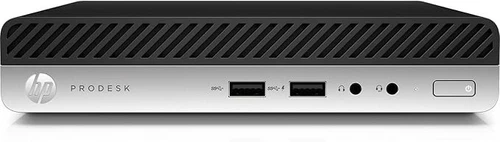 HP ProDesk 400 G Mini, i3-6100T, 8GB DDR4, 256GB NVMe, WiFi 5, BT, Win10 Pro