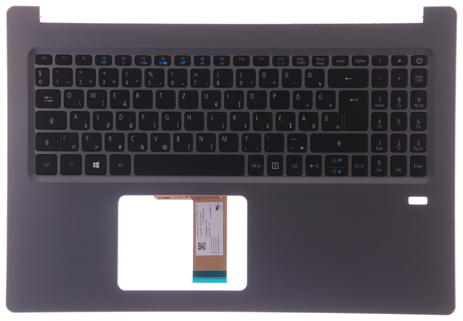 Palmrest with keyboard ACER Aspire Swift SF315-51 HU A+