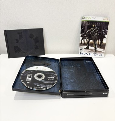 Halo 3 Limited Collectors Edition Steelbook Case Microsoft Xbox 360 