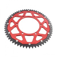 Kettenrad Alu Rot 60-ZäHne 428-Teilung FüR Aprilia RS4 125 4T ABS Bj. 2017