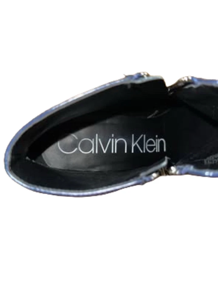 Botines Fioranna para mujer Calvin Klein azul marino Foto 4 de 4