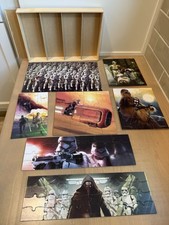 Star Wars Wooden Puzzle Set of 7 Puzzles in Storage Box Kids Toy 2015