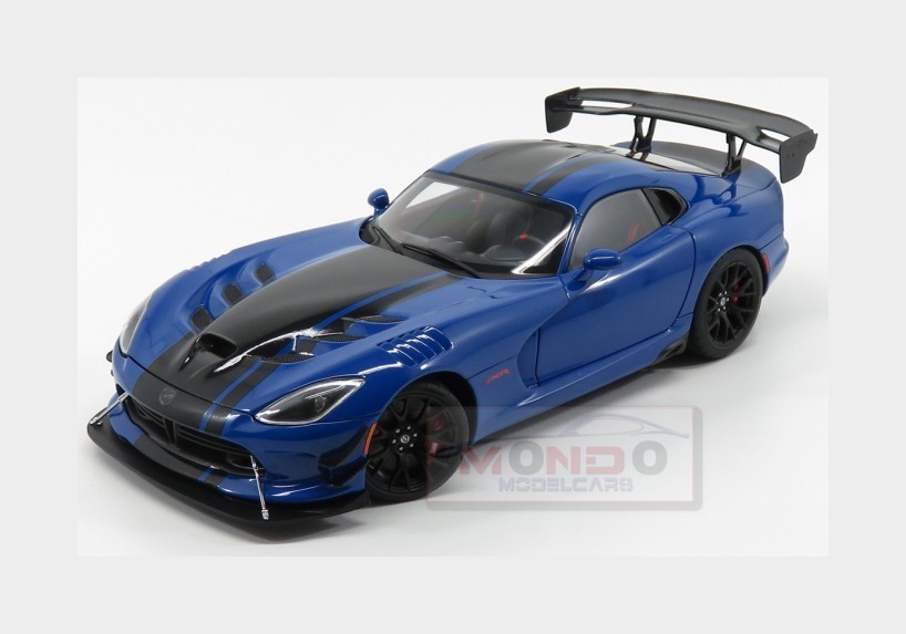 AUTOart Dodge Viper ACR VX 2017 Competition Blue with Black Stripes 71734