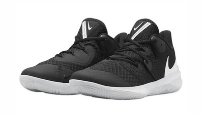 Nike Zoom M7/W8.5 Hyperspeed Court Volleyball Shoes Black/White CI2964-010 NIKE ZOOM HYPERSPEED COURT VOLLEYBALL SHOES Black/White US  main image 2