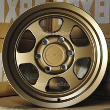 16x8 6x139.7 6x5.5 9six9 Six-1 Matte Bronze Te 6 Spokes Deep Lip Truck Wheels 16x8 6x139.7 6x5.5 9six9 Six-1 Matte Bronze Te 6 Spokes Deep Lip Truck Wheels