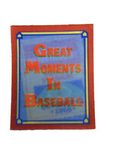 Excellent: Vintage 1988 SCORE Magic Motion Great Moments in Baseball Card #29