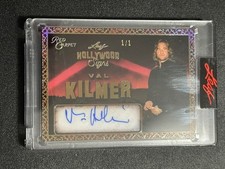 VAL KILMER 2025 LEAF RED CARPET AUTO HOLLYWOOD SIGNS 1/1 HEAT * TOP GUN * BATMAN