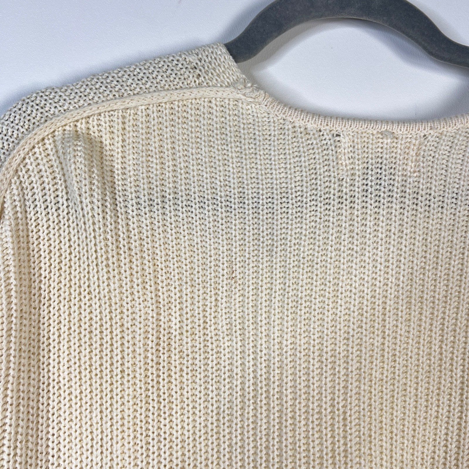 Universal Thread Cream Open Front Long Cardigan P… - image 9