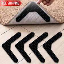 Reusable Anti Slip Rug Carpet Gripper Floor Mat Corner Tape Underlay Anti Skid