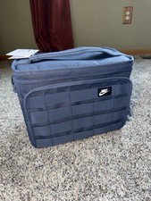 Fiambrera grande táctica Nike Futura Sport azul aislada forro PEVA 13,75 L NUEVA CON ETIQUETAS