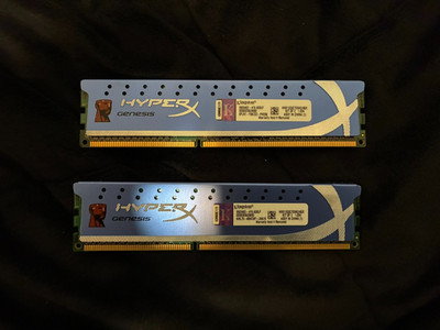 Kingston HyperX PC3-10600 4 GB DIMM 1333 MHz DDR3 Memory (KHX1333C7D3K2/4G)
