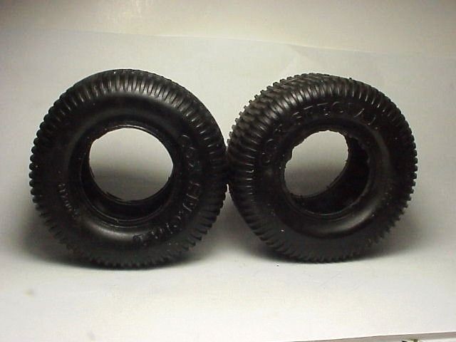 COX DUNE BUGGY ORIGINAL REAR TIRES. NO FLAT SPOTS