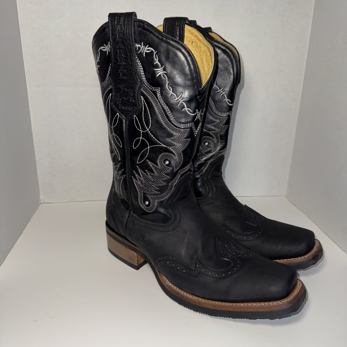 Cowboy Boot Chaparral Men’s Size 9 Boot, Chaparral, Black main image 4