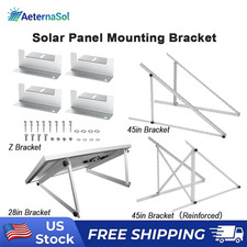 AeternaSol Solar Panel Mounting Brackets System for PV RV Roof Off-Grid Garden
