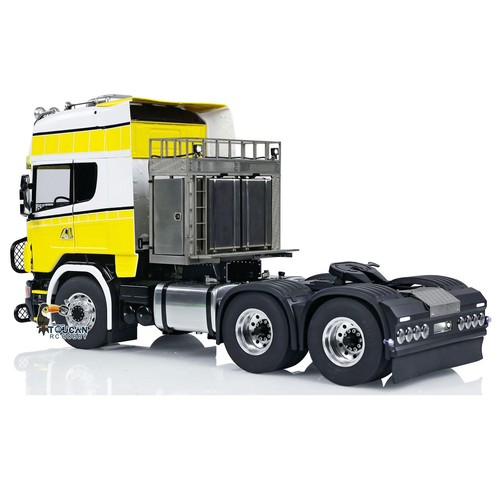 LESU Metal Chassis 1/14 RC Tractor Truck 6x6 RTR Car Vehicle W/ Equipment Rack - Picture 6 of 17