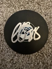 Liam O’Brien Signed Utah Mammoth Puck W/COA