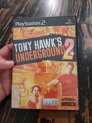 Tony Hawk's Underground 2 (PlayStation 2, 2004) PS2 Case And Manual Only NO GAME