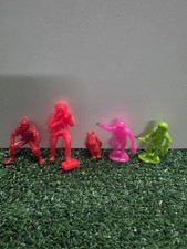 Galaxy Lazer Team Tim Mee Mixed Lot of 5 Figures 2.5" Vintage 1970's