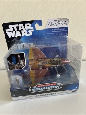 Star Wars Micro Galaxy Squadron Series 7 SHIN HATI S FIEND FIGHTER #0145 NEW!