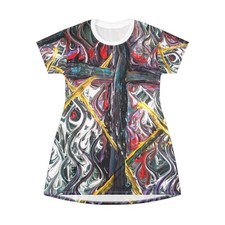 T-Shirt Dress (AOP)