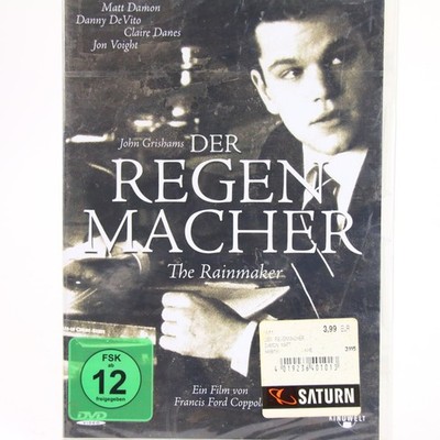 DVD Film Der Regenmacher the Rainmaker Matt Damon Neu