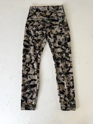 Lululemon Wunder Train High-Rise Tight 25" Dispersed Light Raw Linen Multi -SZ 6 - Image 1 of 4