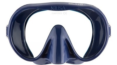 Musa Frameless Tauchmaske für Erwachsene Weitsicht Einlinse - Low Internal Vol