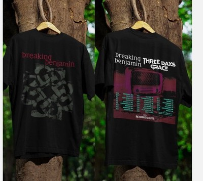 Breaking Benjamin Three Days Grace Band Tour 2025 T-Shirt