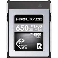 PROGRADE DIGITAL 650GB CFEXPRESS 2.0 TYPE B COBALT MEMORY CARD