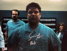 Sean Astin Signed 11x14 Photo Stranger Things Authentic Autograph Beckett