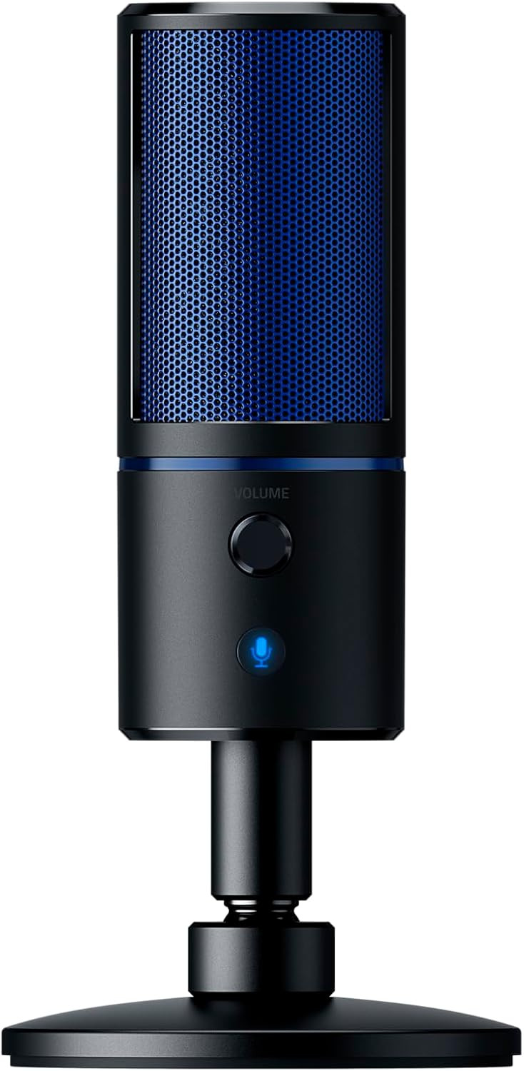 Razer Seiren X - Microfono USB a Condensatore da Streaming PS4, PS5 e PC