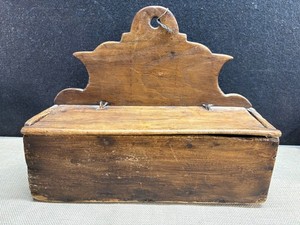 WOOD SPICE KEYS OTHER STORAGE WALL HANGING 12" X 4" X 9" TALL SEE PICS