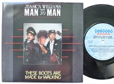 Jessica Williams These Boots Are Made For Walking 7" Puma DMR3 EX/VG 1987 pic...