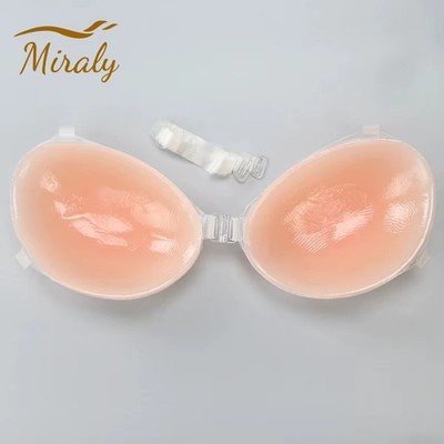 Adhesive Strapless Ultra Sticky Invisible Push up Silicone Breast Enhancer Bra