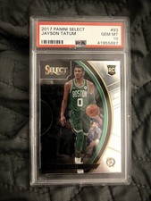 Panini 2017-18 Select Concourse Jayson Tatum #93 Rookie PSA 10 Celtics Base Card