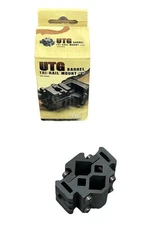 UTG MNT-BR002 Deluxe Universal Tri-Rail Barrel Mount 2-Slot