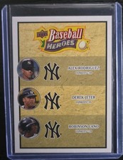 2008 Upper Deck Baseball Heroes - Alex Rodriguez, Derek Jeter, Robinson #188