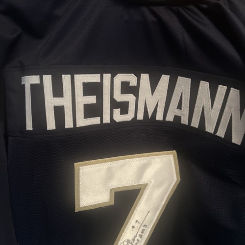 Joe Theismann Signed Jersey #7 JSA COA - Custom Notre Dame-Style - Picture 4 of 8