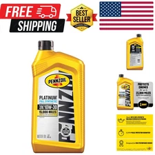 Platinum Full Synthetic 10W-30 Motor Oil, 1 Quart