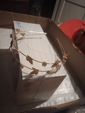 Rhinestone Butterfly Gold Headband