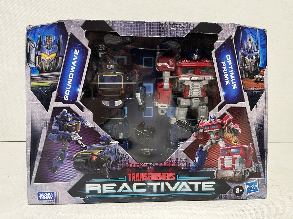 Optimus Prime Soundwave Transformers Reissue 40th Anniversary G1