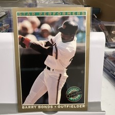 O-Pee-Chee Premier Star Performers Barry Bonds #14 San Francisco Giants Card