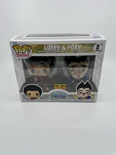 Funko Pop! Vinyl: One Piece - Luffy & Foxy 2-Pack - Hot Topic (Exclusive)
