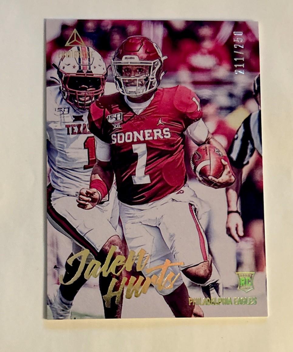 2020 Panini Luminance - Rookie Jalen Hurts #109 Gold /250 (RC) Numbered