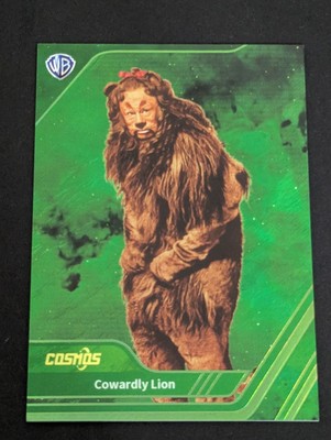 2024 Cosmos Warner Bros100th All-Star Trading Cosmos Green Cowardly Lion /25 