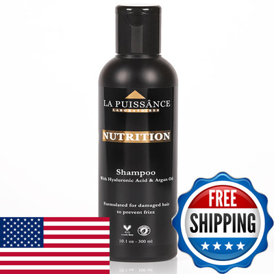 La Puissance Premium Argan Oil Shampoo - Nutrition Anti Frizz Hydrating