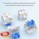 DRAOZA Blue Mechanical Keyboard Switches 108pcs