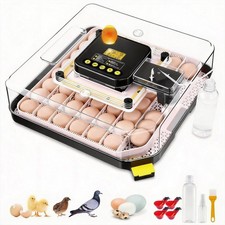Digital Incubator with Automatic Egg Turning Egg Hatching Temp Humidity Control