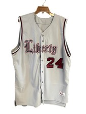 Rare Liberty University Men’s Baseball Jersey Vest Size 48 Game used vintage